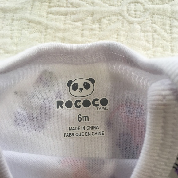 6m (5/$20) 4-Pack Onesie/Bodysuits by Rococo & Onesies - Picture 6 of 13